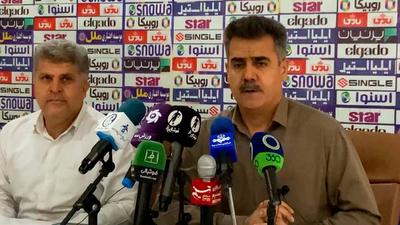 ویدئو | کنفرانس سیروس پورموسوی، سرمربی استقلال خوزستان، بعد از بازی با ملوان