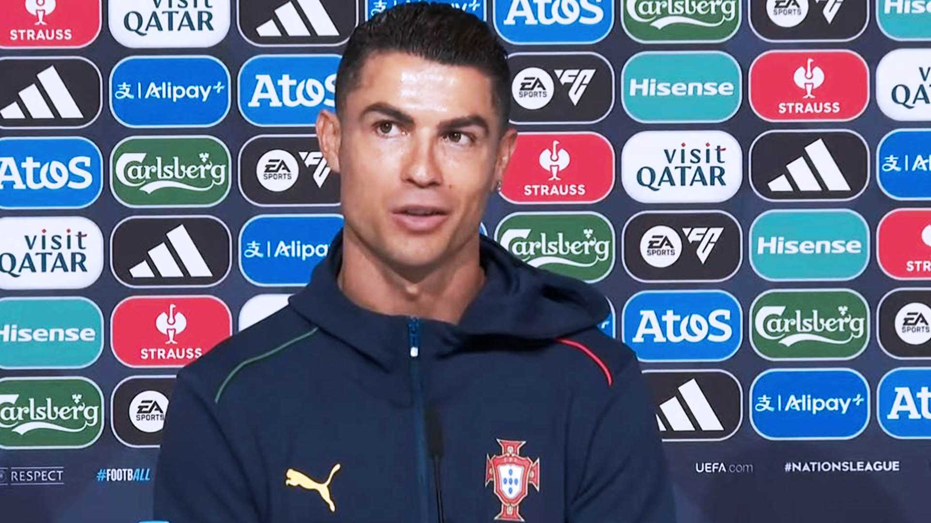 رونالدو: توپ طلا باید به قهرمان لیگ قهرمانان برسد؛ احتمال همبازی شدن من با مسی کم است