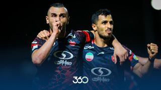 تصاویر اختصاصی مس رفسنجان 0-3 پرسپولیس؛ چشمک علیپور به آقای گلی
