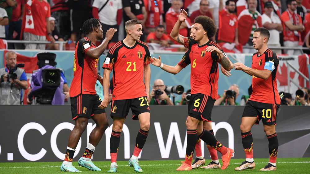 تصاویر اختصاصی دیدار بلژیک 1-0 کانادا