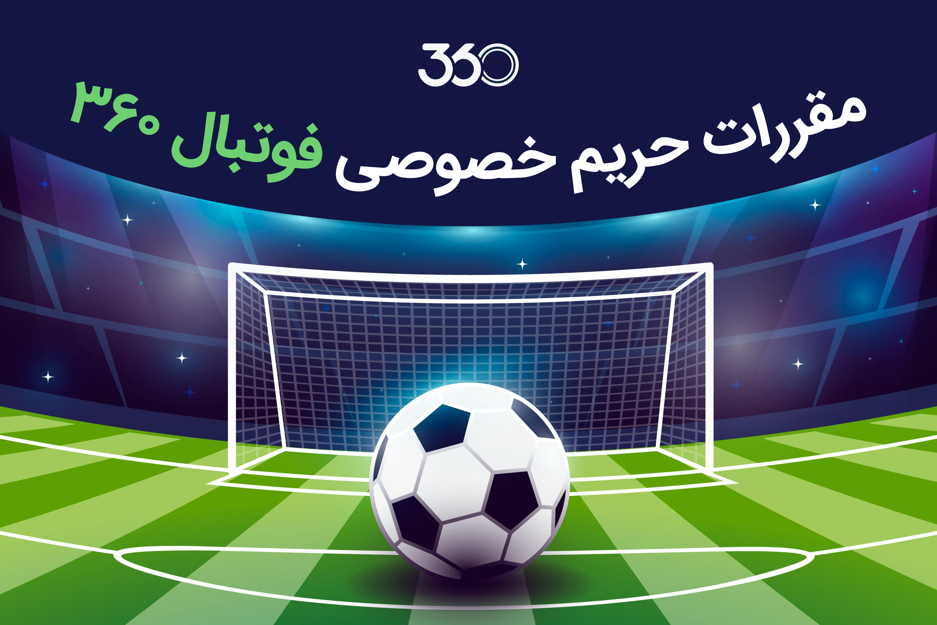 مقررات حریم خصوصی شرکت ایده پردازان و نواندیشان فوتبال شریف (فوتبال ۳۶۰)