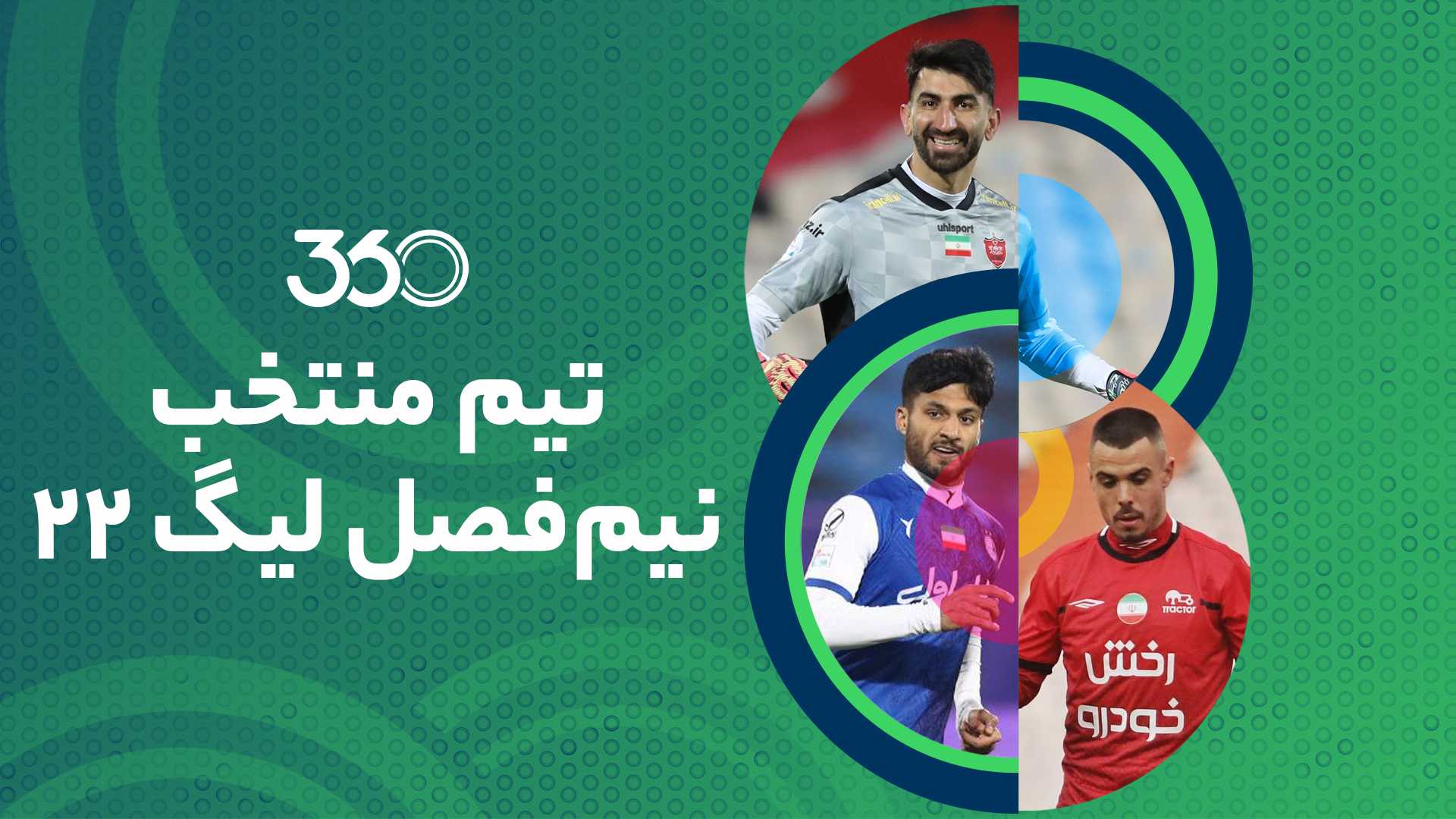 تیم منتخب نیم‌فصل اول به انتخاب فوتبال 360؛ بازگشت ستاره‌ها