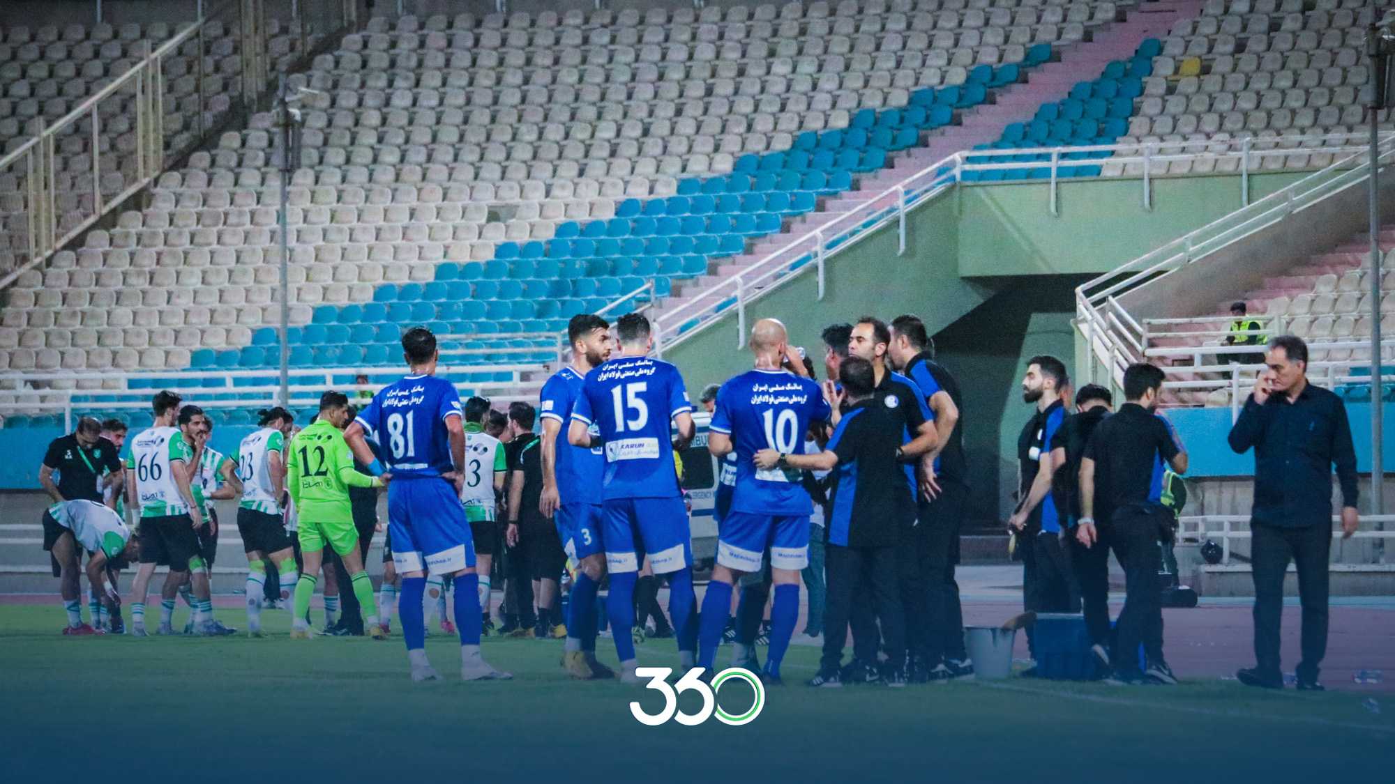 تصاویر اختصاصی استقلال خوزستان 0-0 خیبر خرم‌آباد؛ تساوی همسایه‌ها در اهواز