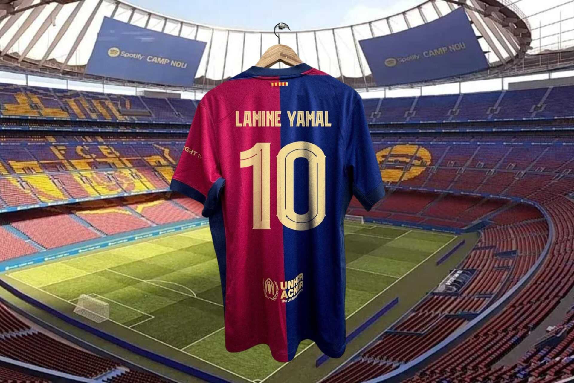 رکوردشکنی یامال، این بار خارج از زمین؛ فروش فوقالعاده شماره 10 جدید