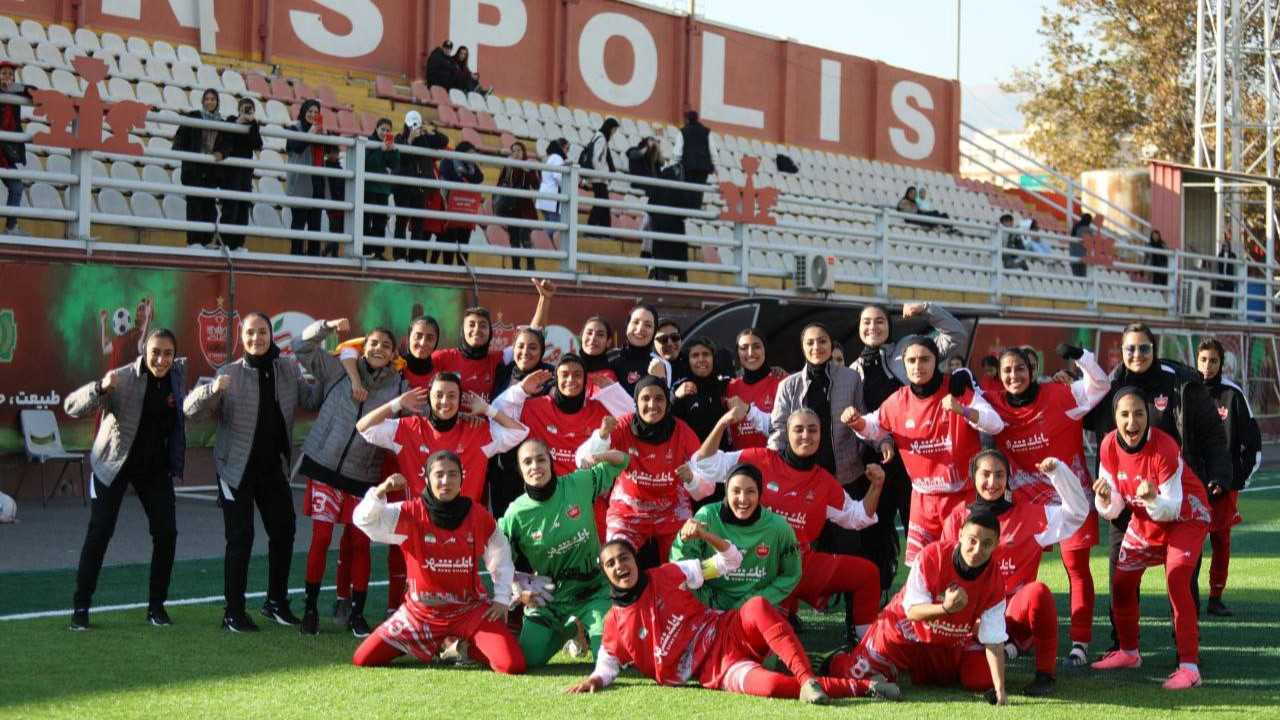 برد ارزشمند زنان پرسپولیس؛ در یک‌قدمی صعودی تاریخی