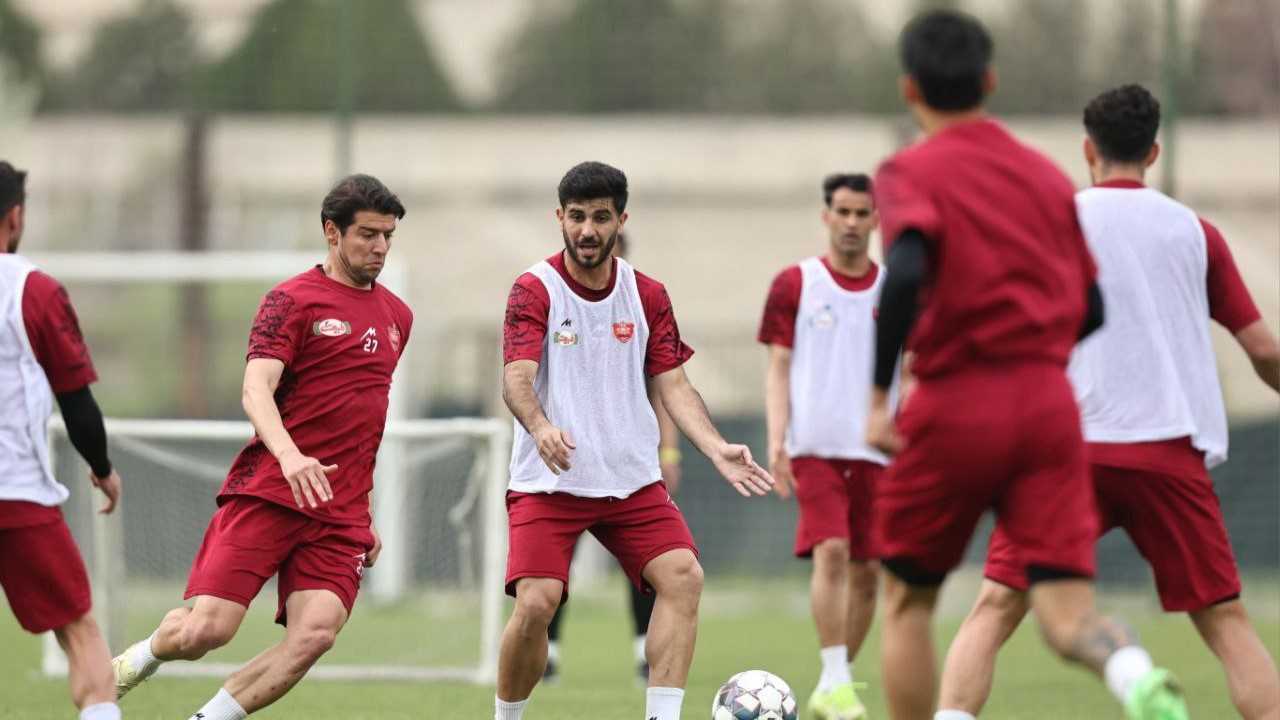 آخرین تمرین سرخ‌ها 3 غایب داشت؛ پرسپولیس معضل بزرگ را پشت سر گذاشت؟