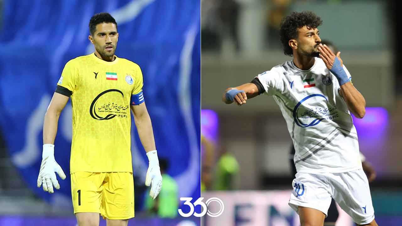 2 بازمانده فاجعه این فصل استقلال؛ رضاییان و حسینی همچنان می‌درخشند