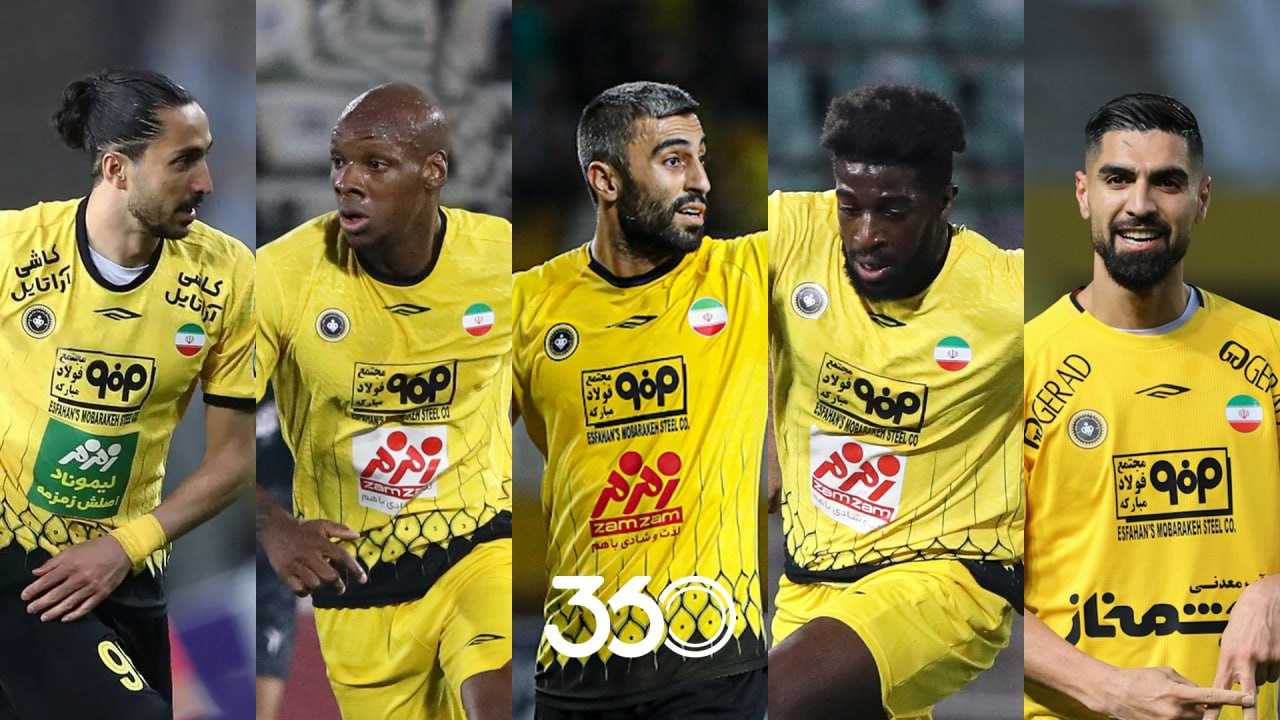 وقت خانه‌تکانی در سپاهان فرا رسید؛ هدایت این 6 ستاره به در خروجی باشگاه