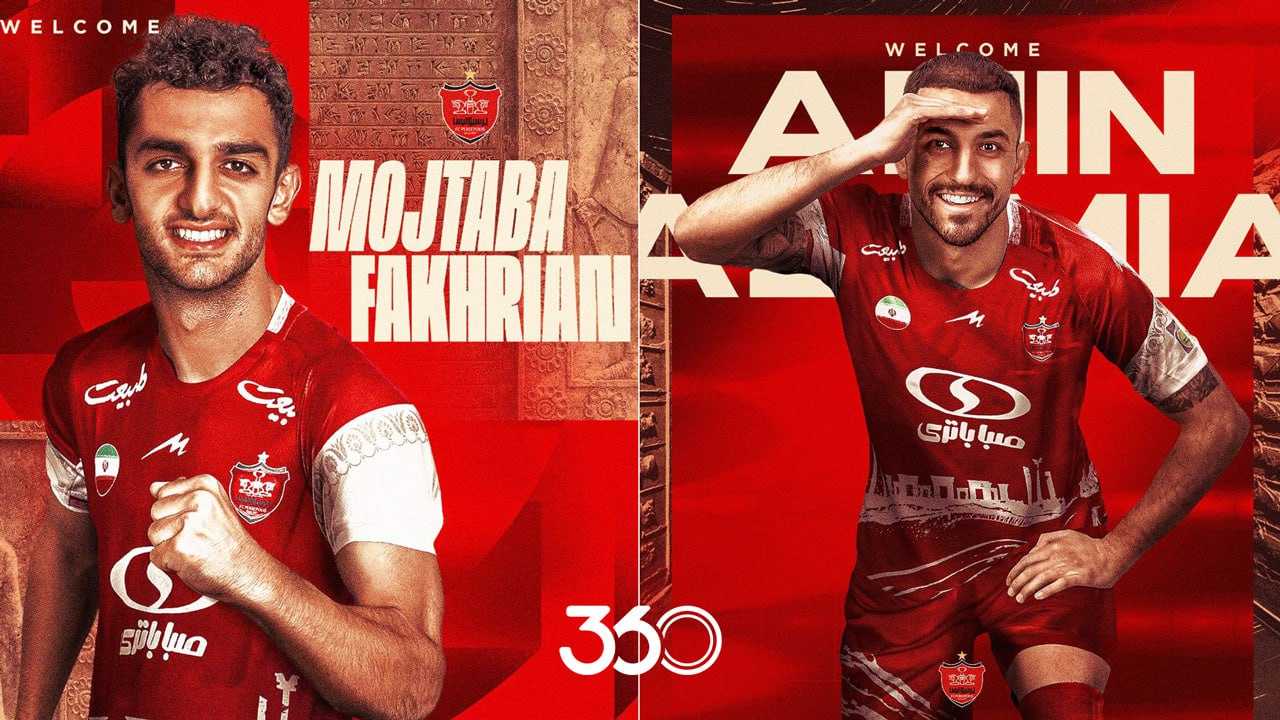 رسمی‌شدن 2 خرید جدید پرسپولیس؛ کاظمیان و فخریان در لباس سرخ