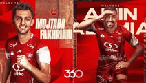 رسمی‌شدن 2 خرید جدید پرسپولیس؛ کاظمیان و فخریان در لباس سرخ