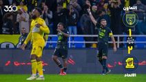 خلاصه بازی التعاون ۱-۲ الاتحاد