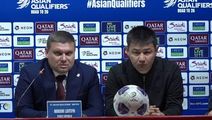 کنفرانس ماکسیم لیسیتسین، سرمربی تیم ملی قرقیزستان، بعد از بازی با ایران