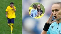 اخراج جنجالی محمد محبی؛ خطای خشن یا لمس داور؟