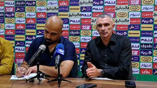 کنفرانس کارترون، سرمربی سپاهان؛ «خیلی خوشحالم برای جایگاه دومی که به دست آوردیم»