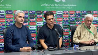 کنفرانس رضایی، سرمربی شمس‌آذر؛ «از موقعیت‌های ۲۰۰درصدی استفاده نکردیم»