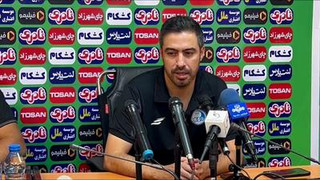 کنفرانس حیدری، مربی استقلال؛ «وقتی تیم نتیجه نمی‌گیرد ترکش آن به همه می‌خورد و طبیعی است»