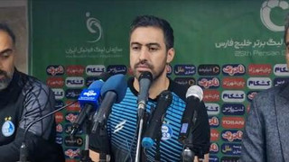 کنفرانس حیدری، مربی استقلال؛ «از هواداران می‌خواهم به خارجی‌های استقلال زمان بدهند»