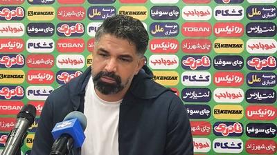 ویدئو | کنفرانس پیروز قربانی، سرمربی فجر سپاسی، بعد از بازی با استقلال خوزستان