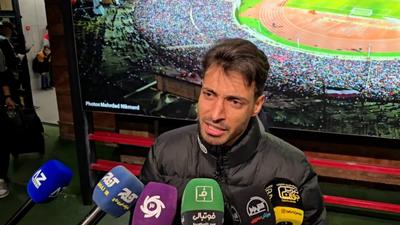 ویدئو | مصاحبه تند شجاع خلیل‌زاده؛ «حریف من نمی‌شوید!»