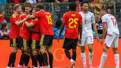 ویدئو | خلاصه بازی بلژیک ۵-۰ تونس؛ عقاب‌های بیچاره آفریقا، شکار نیمروزی دوکو و رفقا!